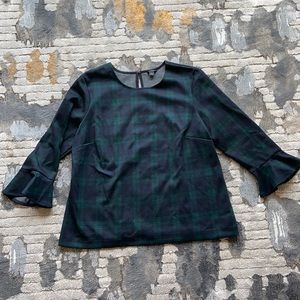 Plaid Ann Taylor top